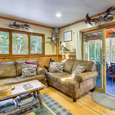 Rustic Searsport Cabin Loft And Sunroom On 10 Acres Exterior photo